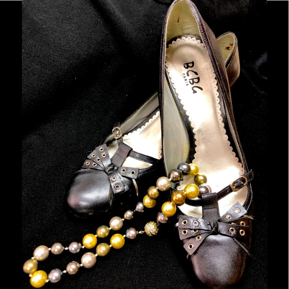 Pewter BCBG 2” heels